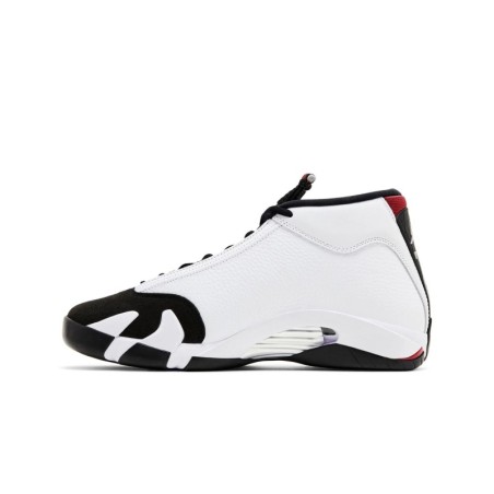 Air Jordan 14 Texture Blanc/Rouge Tactile