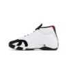 Air Jordan 14 Texture Blanc/Rouge Tactile