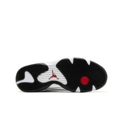 Air Jordan 14 Texture Blanc/Rouge Tactile