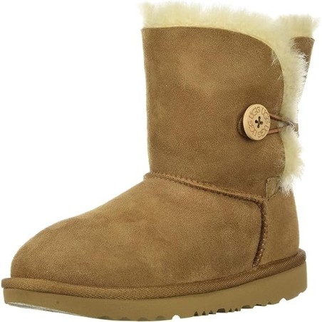 Bottes UGG Enfant Mixte Bailey Button II Design Épuré Minimaliste